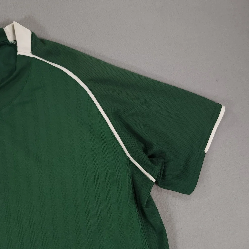 Vintage Y2k Nike Team Soccer Jersey Green White L Blokecore Euro - Picture 11 of 13